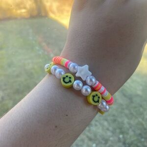 Colorful Beaded Bracelets Set